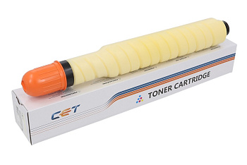 Фото Тонер-картридж (TF11) C-EXV52Y для CANON iR ADVANCE C7565/C7570/C7580, DX C7765/C7770/C7780 (CET) Yellow, 1030г, 66500 стр., CET141810