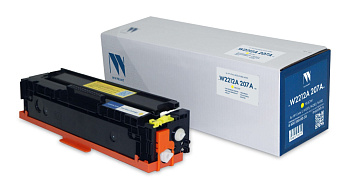 Фото Картридж NV-Print W2212A (207A) для HP LJ M255/ MFP M282/ M283 (1250стр.) Желтый (Yellow) - без чипа