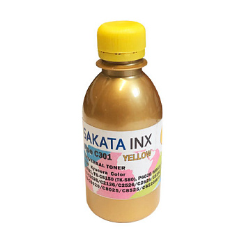 Фото Тонер тип 301 Y (TK-580/590/895) (фл.65г) Желтый (Yellow) Gold ATM - [SAKATA]