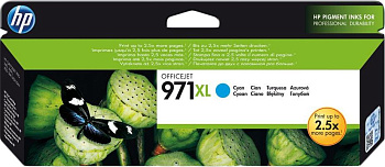 Фото Картридж HP CN626AE № 971XL для Officejet Pro X451dw/ X551dw/ X476dw/ X576dw Голубой (Cyan) Original