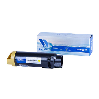 Фото Картридж NV-Print 106R03695 для Xerox Phaser 6510, WC 6515 (4300стр.) Желтый (Yellow)