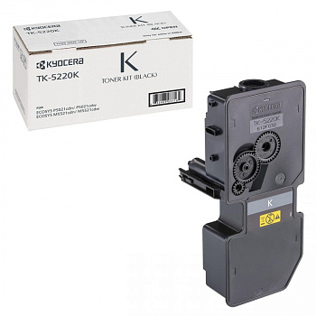 Фото Тонер-картридж Kyocera-Mita TK-5220K для P5021cdn/cdw, M5521cdn/cdw (1200стр.) Черный (Black) Original