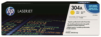 Фото Картридж (CC532A) Hewlett-Packard №304A для HP CLJ CP2025/ 2320 Желтый (Yellow) Original
