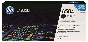 Картридж (CE270A) Hewlett-Packard №650A для HP CLJ CP5525 Черный (Black) Original Фото Картридж (CE270A) Hewlett-Packard №650A для HP CLJ CP5525 Черный (Black) Original