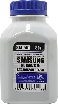 Фото Тонер STA-579 ля Samsung ML-1520/ 1710/ 1610/ 2010, SCX 4016/ 5112/ 4x20/ 4100 (фл.80г) B&W Standart Россия