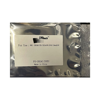 Фото Чип OKI C824n/ C824dn/ C834nw/ C834dnw/ C844dnw (47095707) (5000стр.) Голубой (Cyan)