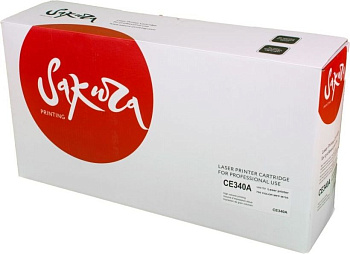 Фото Картридж SAKURA CE340A для HP LJ 700 Color MFP 775 (13500стр.) Черный (Black)