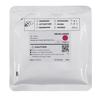Фото Девелопер для XEROX VersaLink C7000/C7020/C7025/7C030 (CET) Magenta, 140г, 400000 стр., CET171051