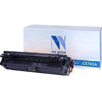 Картридж NV-Print CE742A для HP CLJ CP5225 (7300стр.) Желтый (Yellow) Фото Картридж NV-Print CE742A для HP CLJ CP5225 (7300стр.) Желтый (Yellow)