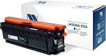 Фото Картридж NV-Print (W2120A) Hewlett-Packard № 212A для HP Color LaserJet Enterprise M554/ M555/ M578 (5500стр.) Черный (Black)
