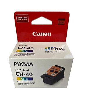 Фото Печатающая головка QY6-8037/CH-40/3430C001 для Canon Pixma G5040/G6040/G7040/GM2040/GM4040 (Oригинал) Цветная
