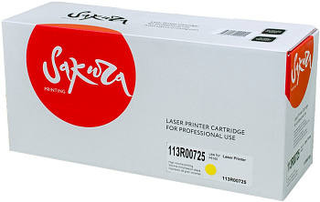 Фото Картридж SAKURA 113R00725 для Xerox P6180 Желтый (Yellow) (6000 к.)