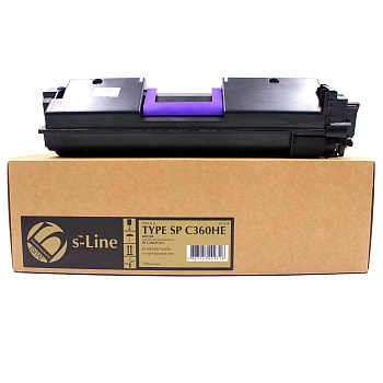 Тонер-картридж s-Line type SPC360HE для Ricoh Aficio SPC360 (7000стр.) Черный (Black) Фото Тонер-картридж s-Line type SPC360HE для Ricoh Aficio SPC360 (7000стр.) Черный (Black)