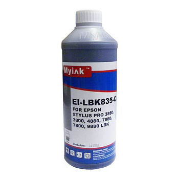 Фото Чернила EPSON (T0597) St Pro R2400/ 2880/ 3000/ 3800/ 7800/ 9800/ 7880/ 9880 (1л, Светло-Черный (Light Black), Pigment) EI-LBK835-C EverBrite™ MyInk