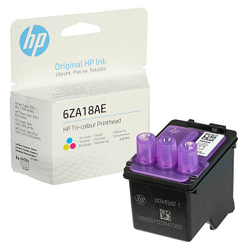 Фото Печатающая головка HP 6ZA18AE для HP InkTank 100/300/400 SmartTank 300/400/500/600 SmartTankPlus 550/570/650  Original