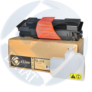Фото Тонер-картридж s-Line TK-310 для Kyocera FS-2000/ 3900DN (12000стр.)