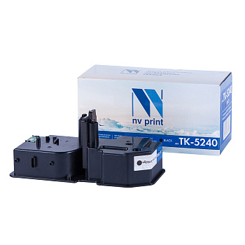 Фото Тонер-картридж NV-Print TK-5240K для Kyocera ECOSYS P5026cdn/ P5026cdw/ M5526cdn/ M5526cdw (4000стр.) Черный (Black)