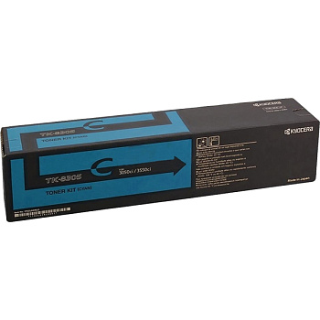 Фото Тонер-картридж Kyocera-Mita TK-8305C для TasKalfa 3050ci/ 3550ci (15 000стр.) Голубой (Cyan) Original 