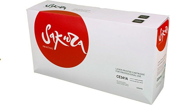 Фото Картридж SAKURA CE341A для HP LJ 700 Color MFP 775 (16000стр.) Голубой (Cyan)