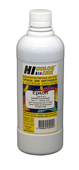 Фото Чернила Hi-Black Универсальные для Epson (Тип E-V1), Голубой (Cyan), 0,5 л