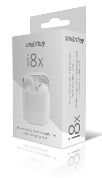 Фото Внутриканальная TWS Bluetooth-гарнитура Smartbuy i8X (SBH-303)