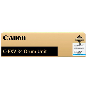 Фото drum-unit Canon C-EXV34 ADV C2020/ 2030 Голубой (Cyan) Original