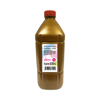 Фото Тонер для Kyocera FS Color Универсал тип 301M (TK-580/590/895) (фл.900г, Пурпурный (Magenta), SAKATA) Gold ATM