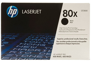 Картридж (CF280X) Hewlett-Packard №80x для HP LJ Pro M401/ M425 Черный (Black) Original Фото Картридж (CF280X) Hewlett-Packard №80x для HP LJ Pro M401/ M425 Черный (Black) Original