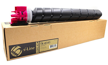 Тонер-картридж s-Line TK-8345M для Kyocera TASKalfa 2552ci (12000стр.) Пурпурный (Magenta) Фото Тонер-картридж s-Line TK-8345M для Kyocera TASKalfa 2552ci (12000стр.) Пурпурный (Magenta)
