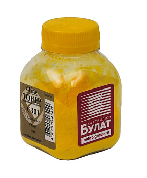 Тонер для Oki C301/ C321/ MC342 (бут.40г) БУЛАТ s-Line - Желтый (Yellow) - Glossy Фото Тонер для Oki C301/ C321/ MC342 (бут.40г) БУЛАТ s-Line - Желтый (Yellow) - Glossy