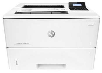 Фото Принтер HP LaserJet Pro M501dn (J8H61A) принтер, A4, печать лазерная ч/б, двусторонняя, 43 изобр./мин ч/б, Post Script, 256 Мб, Ethernet RJ-45, USB, Ж