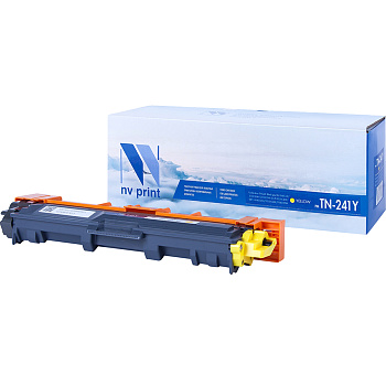Фото Картридж NV-Print TN-241 для Brother HL-3140/ 3150/ 3170, DCP-9020, MFC-9140/ 9330/ 9340 (1400стр.) Желтый (Yellow)