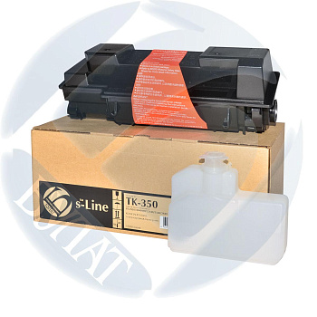 Фото Тонер-картридж s-Line TK-350 для Kyocera FS-3920DN (15000стр.) - с чипом