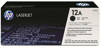 Фото Картридж (Q2612A) Hewlett-Packard №12A для HP LJ 1010/ 1020/ 1015/ 3015/ 3020 Черный (Black) Original