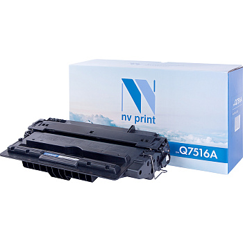 Картридж NV-Print Q7516A для HP LJ 5200/ 5200TN/DTN (12000стр.) Фото Картридж NV-Print Q7516A для HP LJ 5200/ 5200TN/DTN (12000стр.)