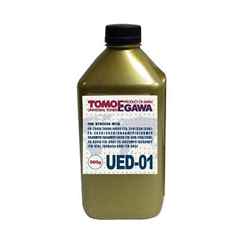 Фото Тонер UED-01 для Kyocera [TK-310/ 320/ 330/ 340/ 350/ 360/ 430/ 440/ 475/ 675/ 685] (фл.900г) Gold ATM - [Tomoegawa]