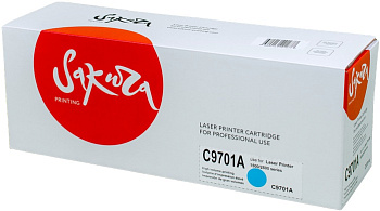 Фото Картридж SAKURA C9701A для HP Color LaserJet 1500/ 2500 series Голубой (Black) (4000 к.)