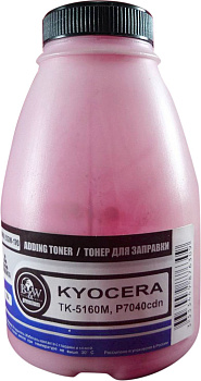 Фото Тонер для Kyocera P7040cdn [TK-5160M] (фл.170г) B&W Premium - Пурпурный (Magenta)