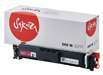 Фото Картридж SAKURA 069M для Canon I-Sensys MF752Cdw, MF754Cdw, LBP673Cdw Пурпурный (Magenta) SA069M