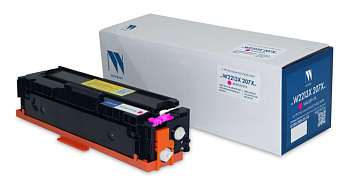 Фото Картридж NV-Print W2213X (207X) для HP LJ M255/ MFP M282/ M283 (2450стр.) Пурпурный (Magenta) - без чипа