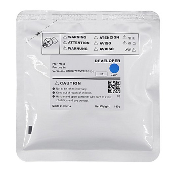 Фото Девелопер для XEROX VersaLink C7000/C7020/C7025/7C030 (CET) Cyan, 140г, 400000 стр., CET171050