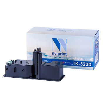 Фото Тонер-картридж NV-Print TK-5220M для Kyocera ECOSYS P5021cdw/ P5021cdn/ M5521cdw/ M5521cdn (1200стр.) Пурпурный (Magenta)