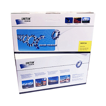 Фото Картридж UNITON Premium W2072A (117A)  для HP Color LJ 150/MFP178/MFP179 Желтый (Yellow) (700 стр.) 