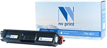 Фото Картридж NV-Print TN-421Y для Brother HL-L8260, MFC-L8690, DCP-L8410 (1800стр.) Желтый (Yellow)