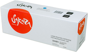 Фото Картридж SAKURA CC531A/718 для HP CLJ CP2025/ 2320/ Canon MF-8330/ 8350 (2 800стр.) Голубой (Cyan)