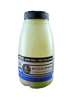 Фото Тонер для Kyocera ECOSYS P5021/ M5521 [TK-5230Y] (бут.50г) 3K B&W Premium Россия - Желтый (Yellow)