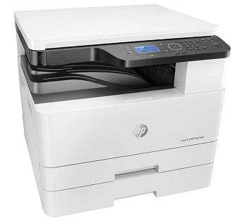 Фото МФУ HP LaserJet M438n <8AF43A> (A3, 22стр/мин, 256Mb, LCD, лазерное МФУ, USB2.0, сетевой)