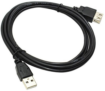 Фото Кабель удлинительный Exegate USB 2.0 A (M) - A (F), 3м, пакет [EX138944RUS]