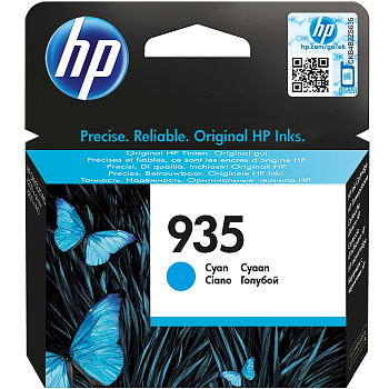 Фото Картридж HP C2P20AE №935 для Officejet Pro 6830 (400стр.) Голубой (Cyan) Original