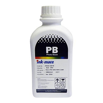 Фото Чернила Ink-Mate EIM-188PB для EPSON (T5801/ T6051/ T6031/ T5911) St Pro 3880/ 4880/ 3800/ 7880/ 9880 (500мл, Фото-черный (Photo Black), Pigment)